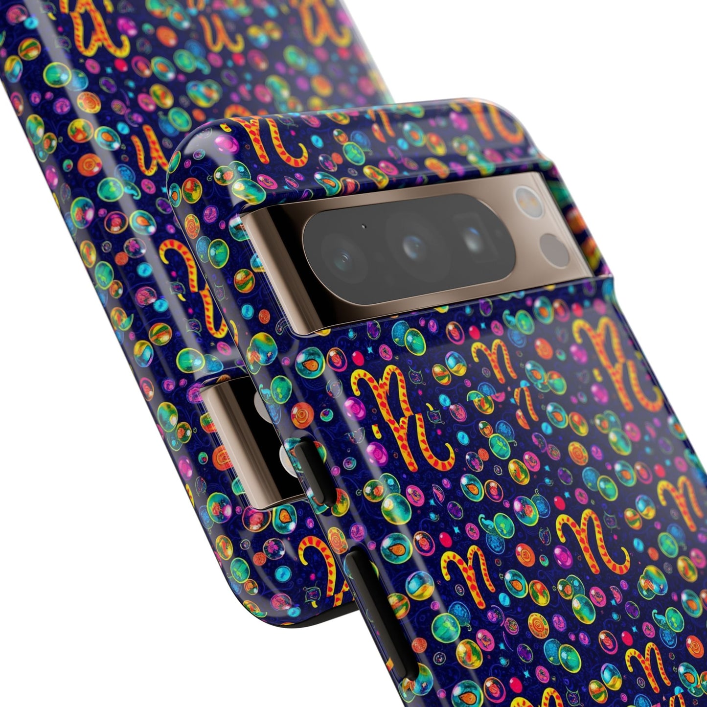 Tough Cases, Aquarius, Zodiac, Bubble Pattern