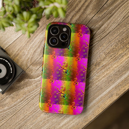 Tough Cases, Leo, Zodiac v1, Metal Pattern