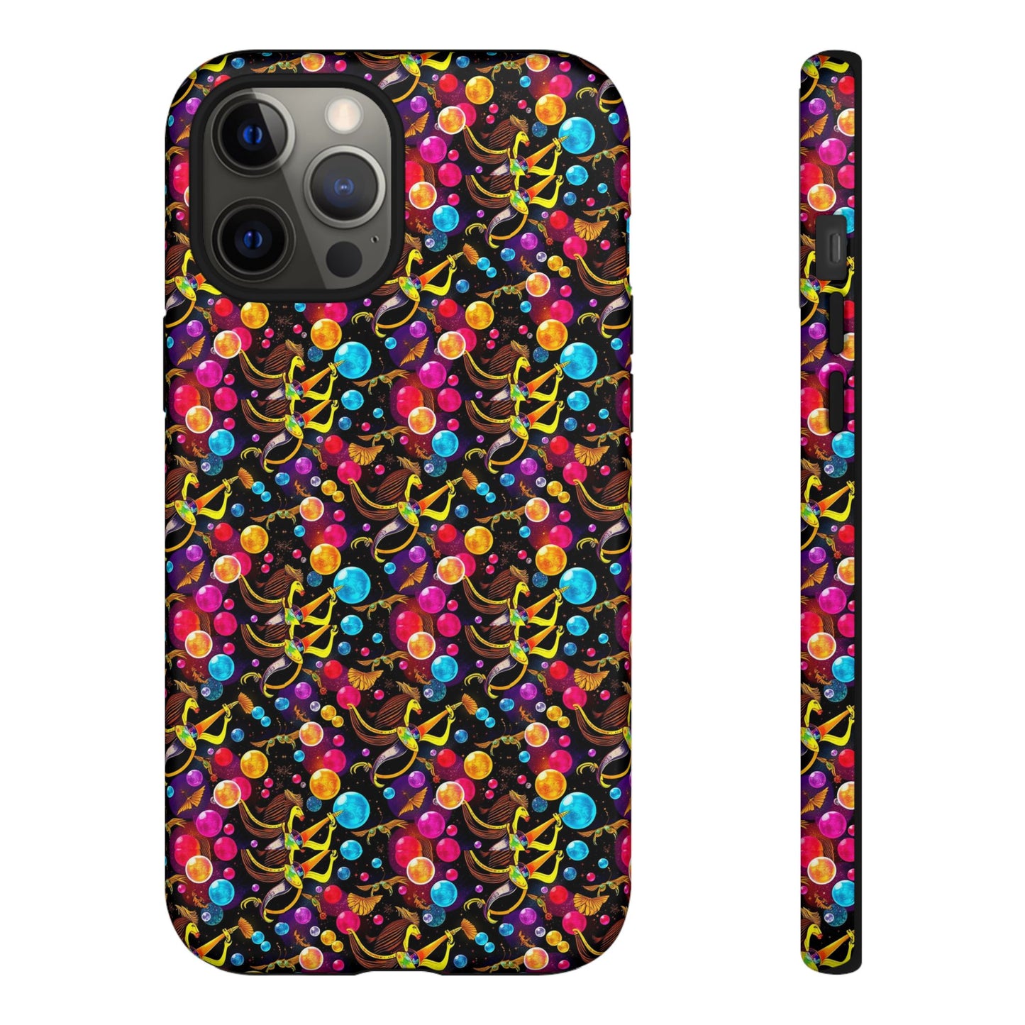Tough Cases, Sagittarius, Zodiac v1, Bubble Pattern