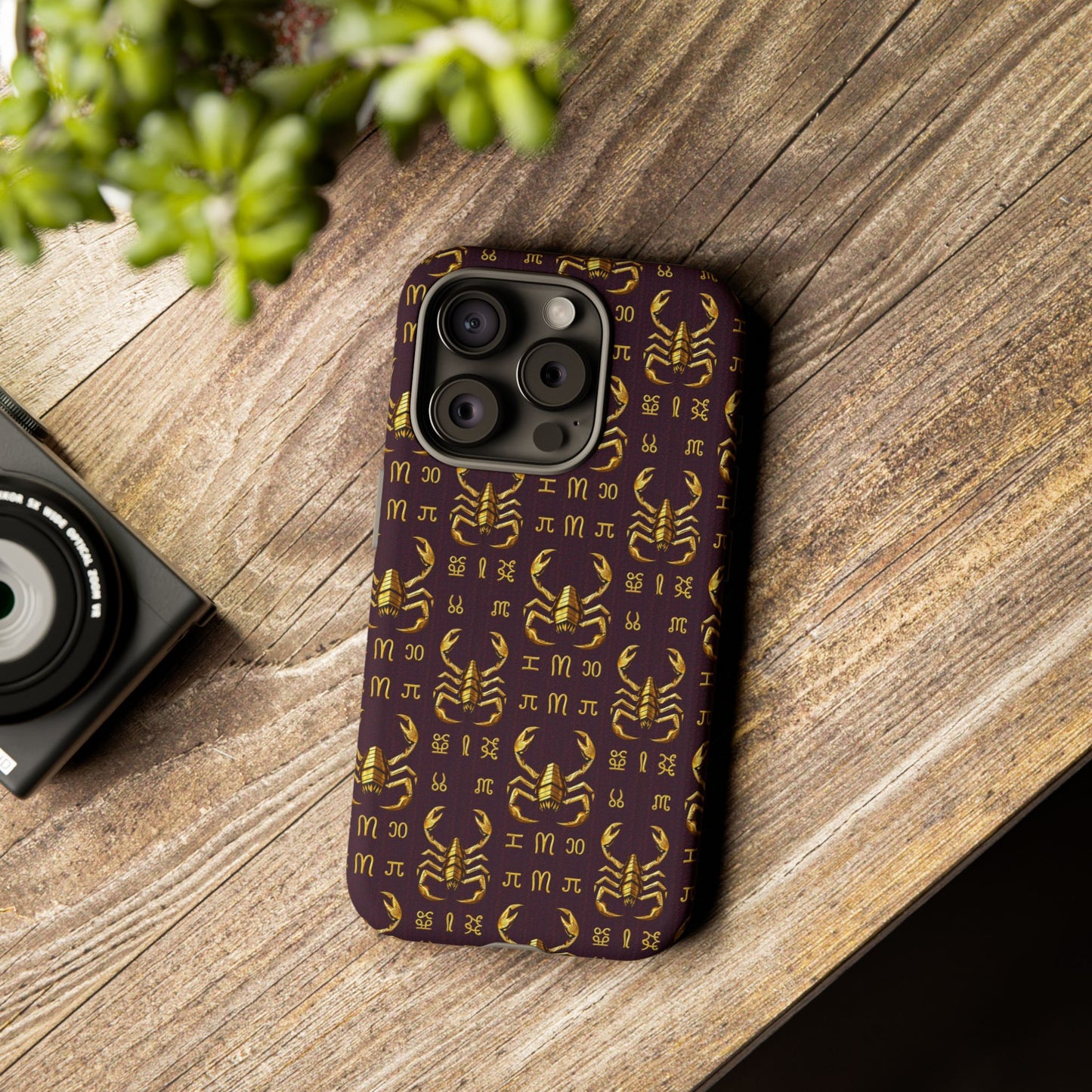 Tough Cases, Scorpio, Zodiac v2, Metal Pattern