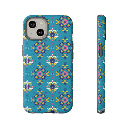 Tough Cases, Libra, Zodiac v2, Flower Pattern