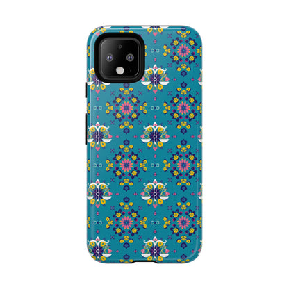 Tough Cases, Libra, Zodiac v2, Flower Pattern