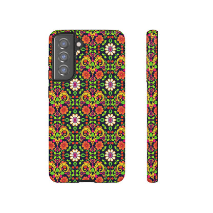 Tough Cases, Aries, Zodiac v4, Flower Pattern