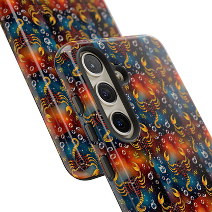 Tough Cases, Scorpio, Zodiac v2, Bubble Pattern