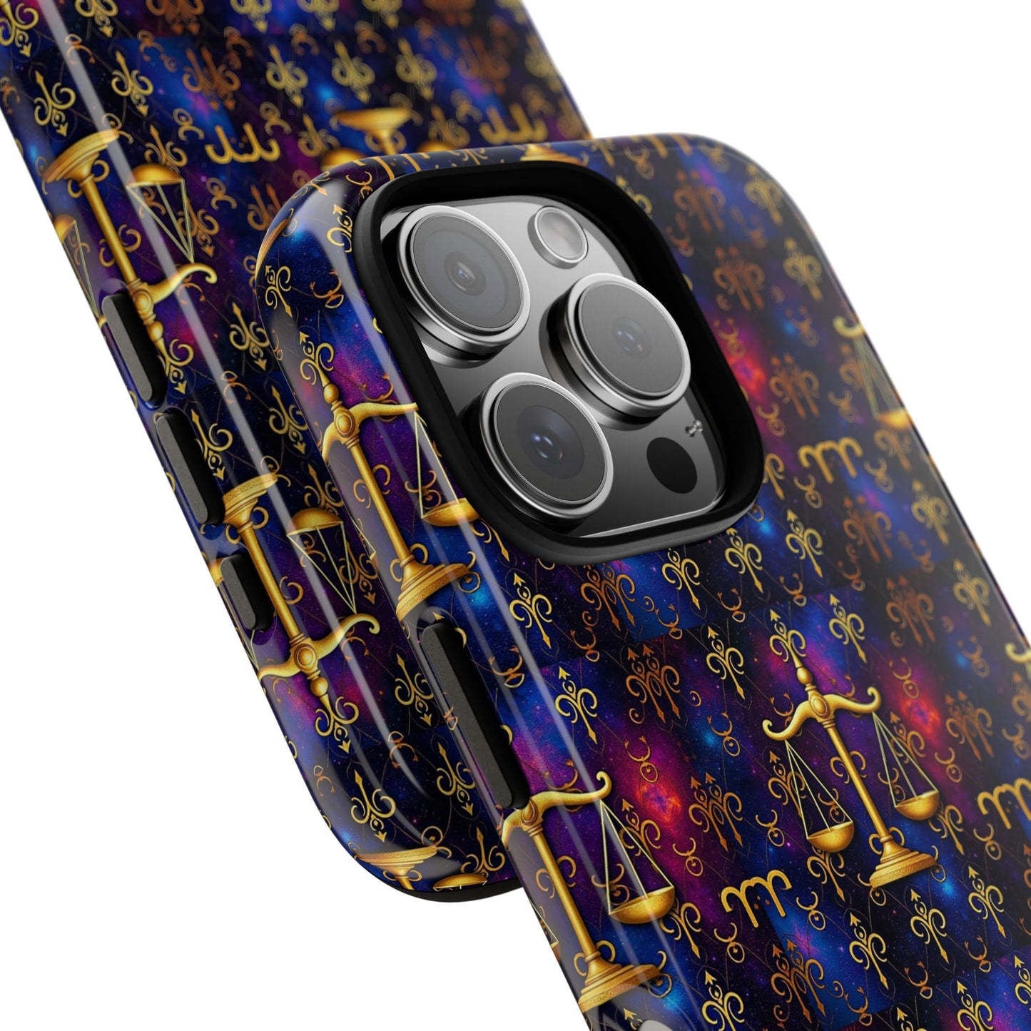 Tough Cases, Libra, Zodiac v2, Metal Pattern