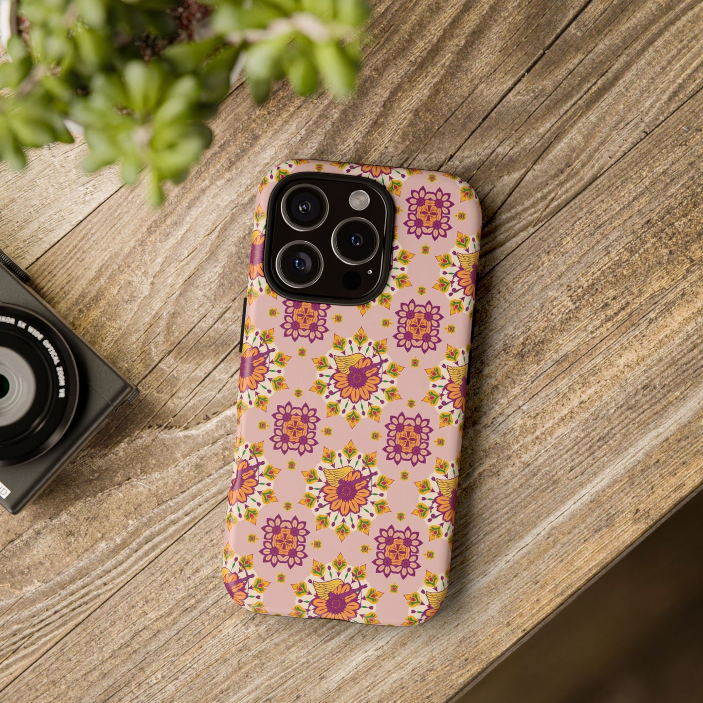 Tough Cases, Sagittarius, Zodiac v4, Flower Pattern