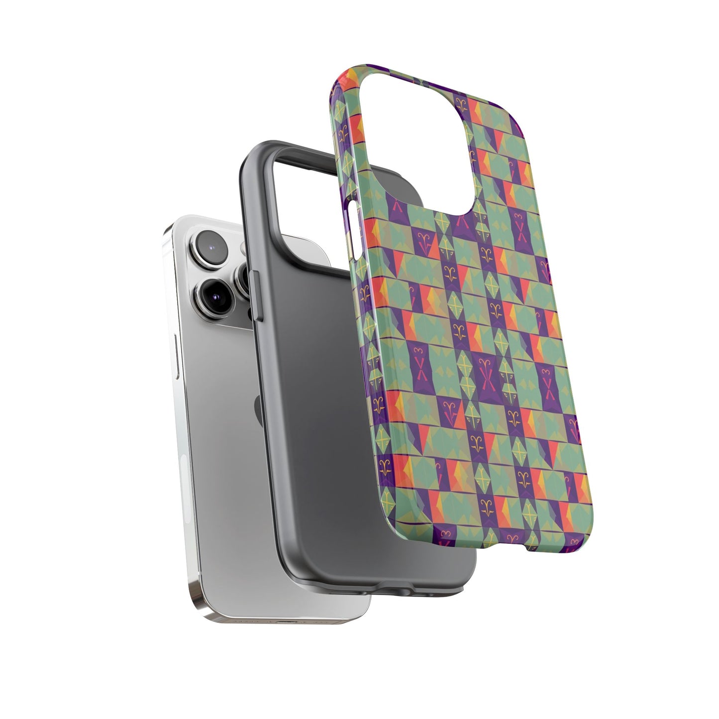 Tough Cases, Aquarius, Zodiac v2, Shape Pattern
