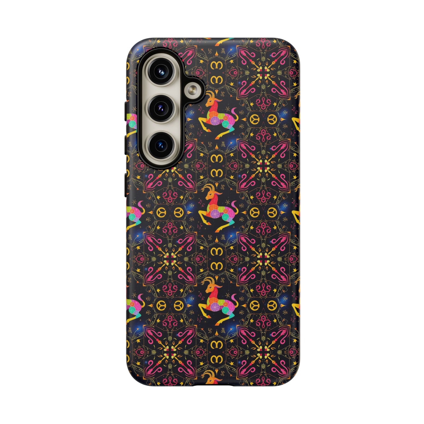 Tough Cases, Capricorn, Zodiac v2, Metal Pattern