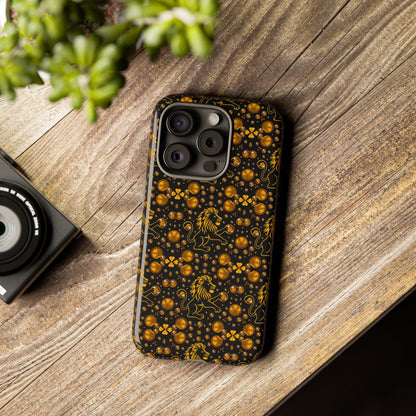 Tough Cases, Leo, Zodiac v1, Bubble Pattern