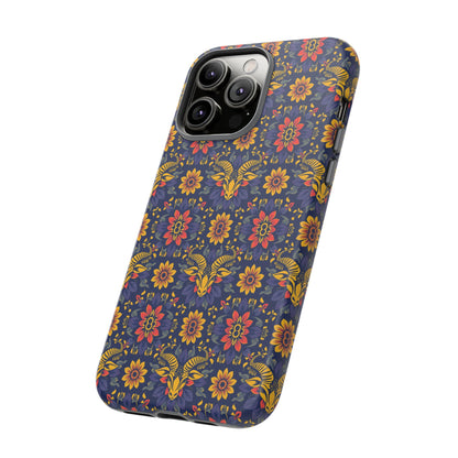 Tough Cases, Taurus, Zodiac v3, Flower Pattern