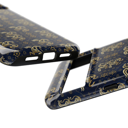 Tough Cases, Aquarius, Zodiac v2, Metal Pattern