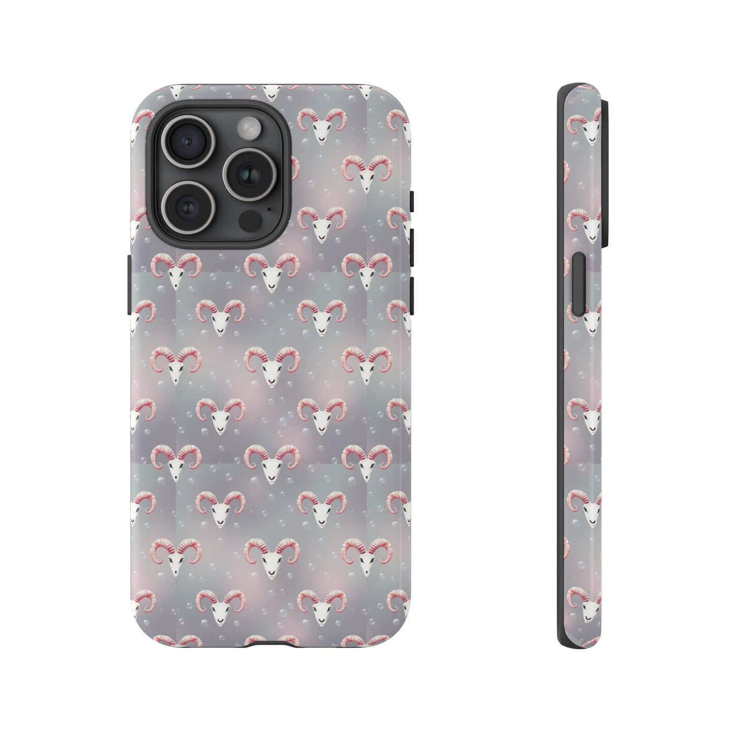 Tough Cases, Aries, Zodiac v2, Bubble Pattern