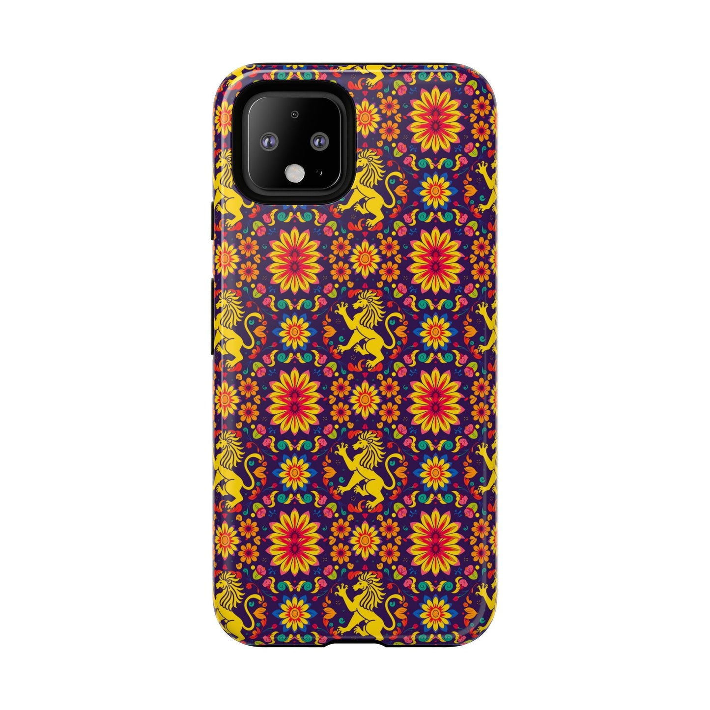 Tough Cases, Leo, Zodiac, Flower Pattern