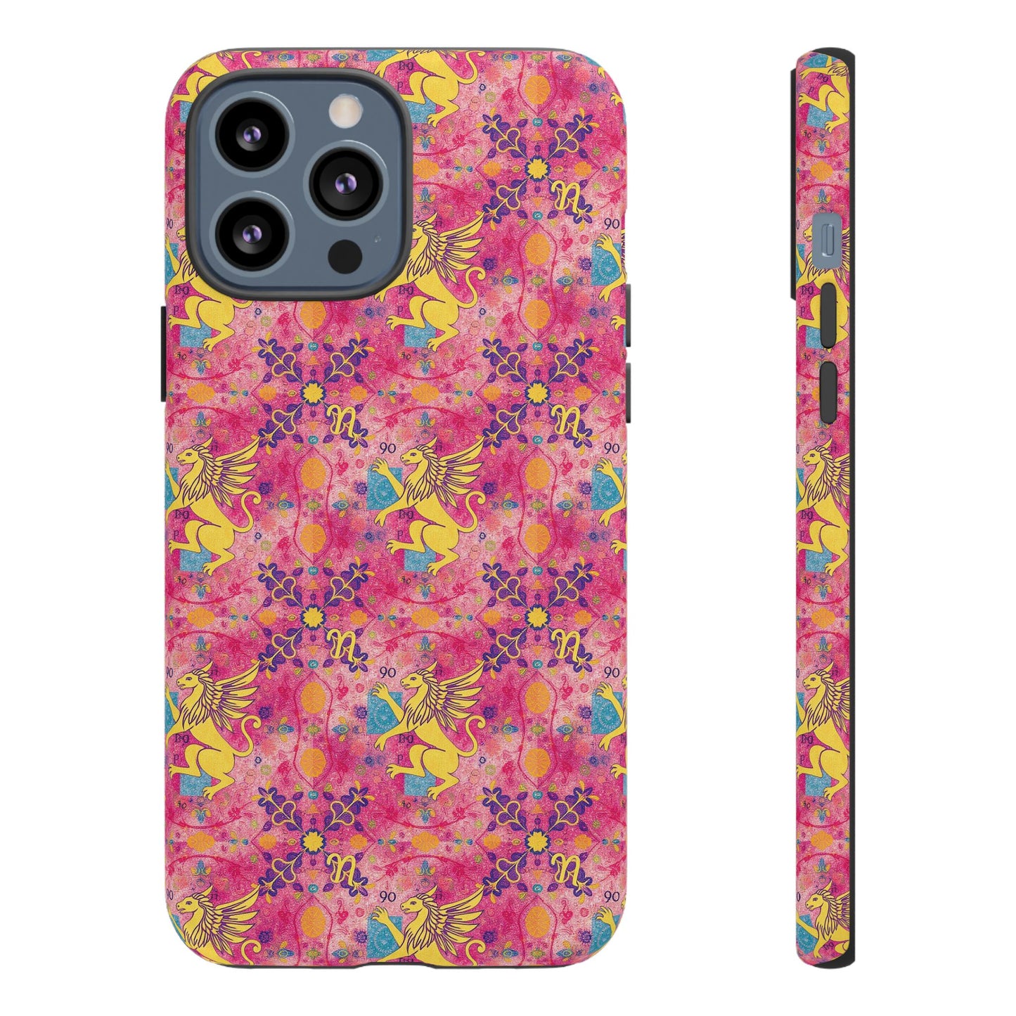 Tough Cases, Virgo, Zodiac, Metal Pattern
