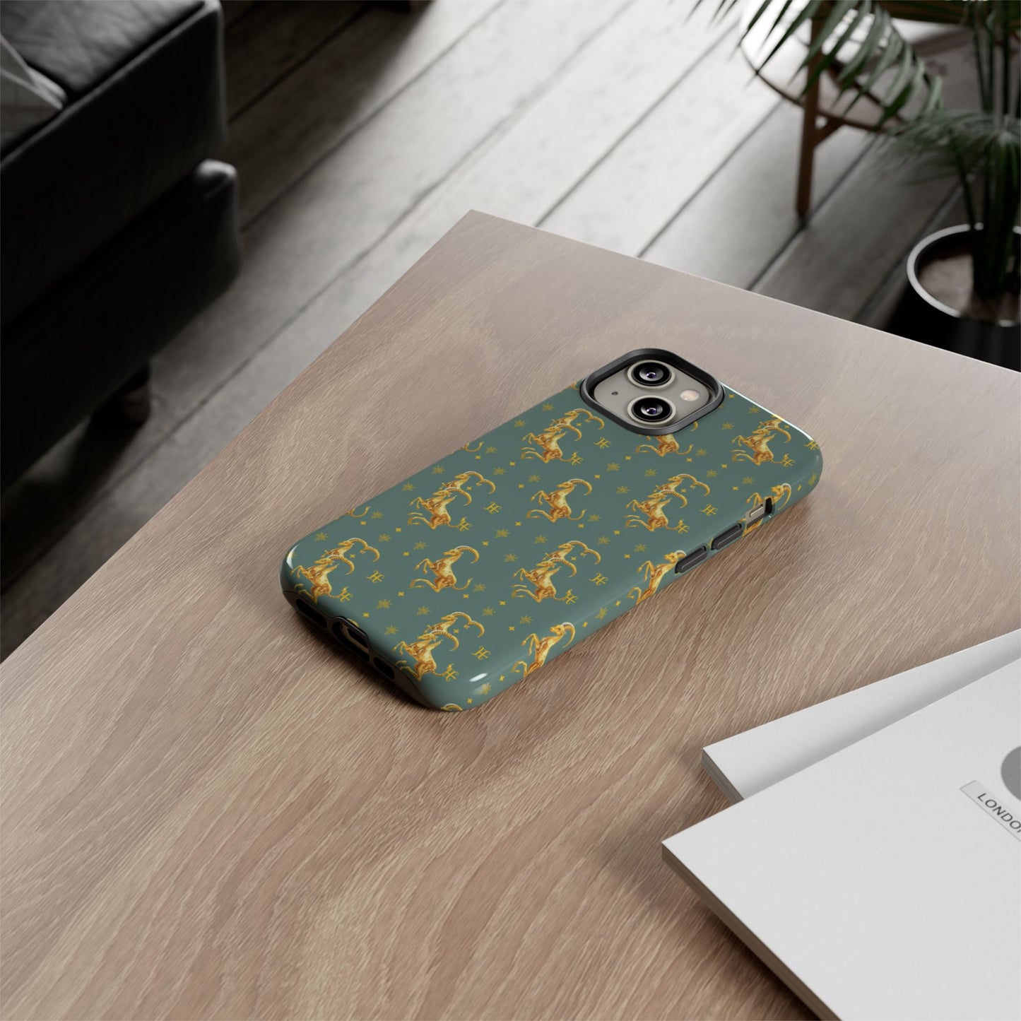 Tough Cases, Capricorn, Zodiac v1, Metal Pattern