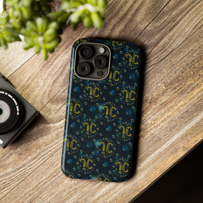 Tough Cases, Aquarius, Zodiac v2, Bubble Pattern