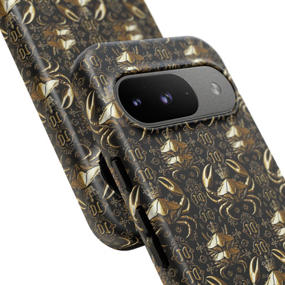 Tough Cases, Cancer, Zodiac, Metal Pattern