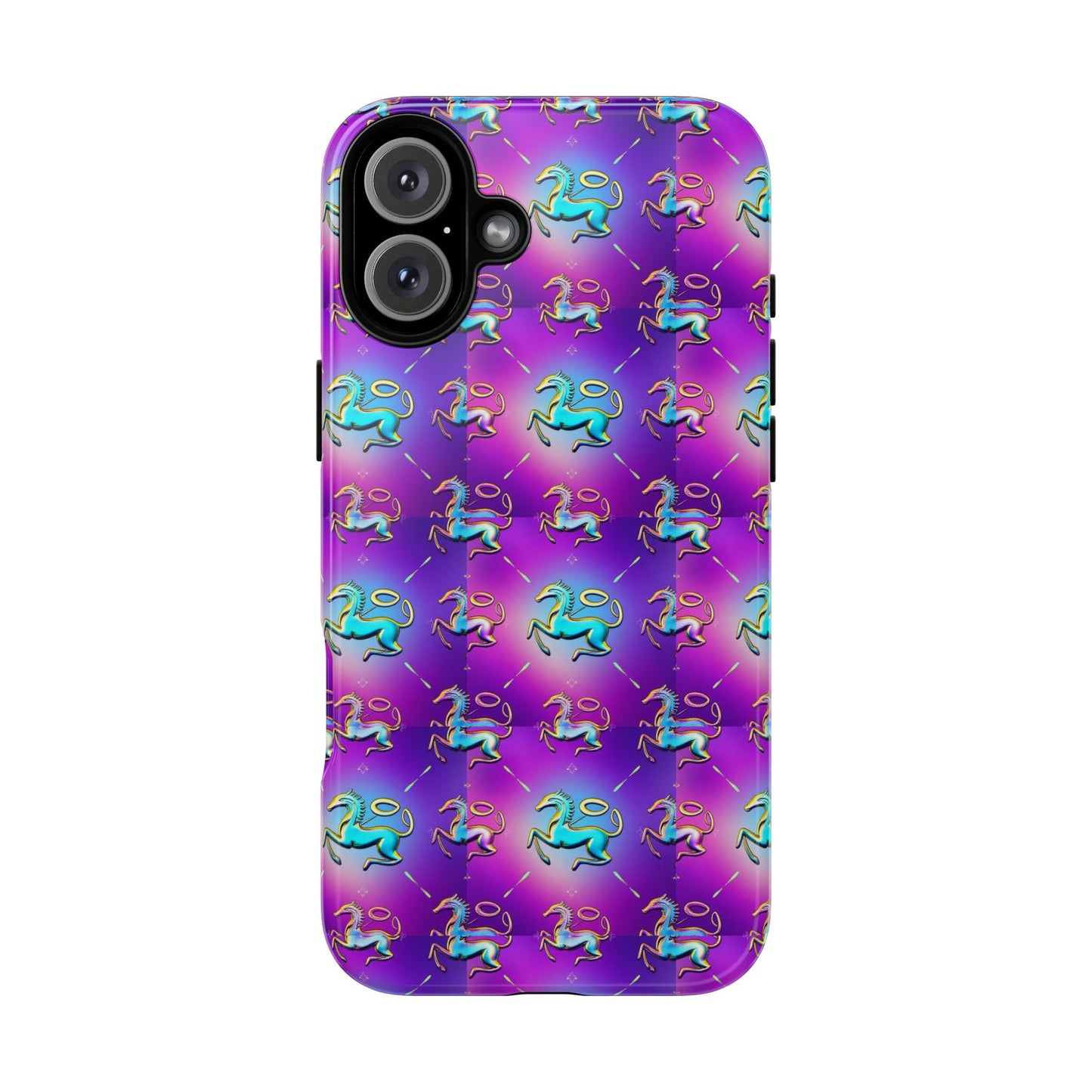 Tough Cases, Aquarius, Zodiac, Metal Pattern