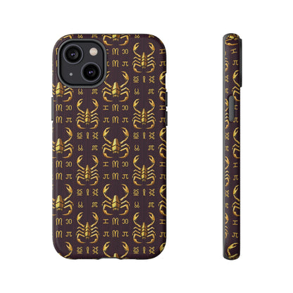 Tough Cases, Scorpio, Zodiac v2, Metal Pattern