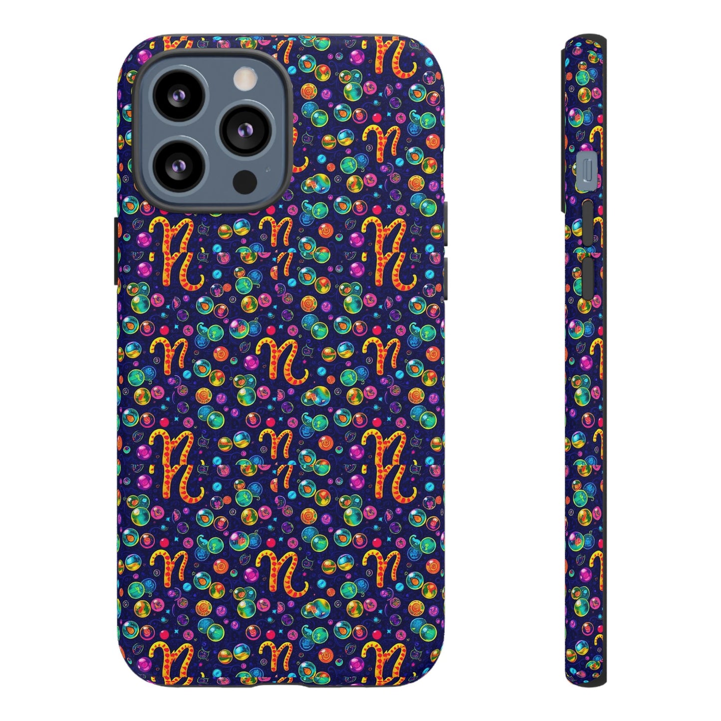 Tough Cases, Aquarius, Zodiac, Bubble Pattern
