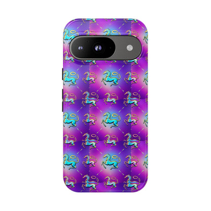 Tough Cases, Aquarius, Zodiac, Metal Pattern