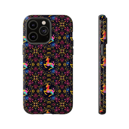 Tough Cases, Capricorn, Zodiac v2, Metal Pattern