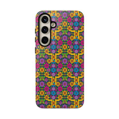 Tough Cases, Gemini, Zodiac v3, Flower Pattern