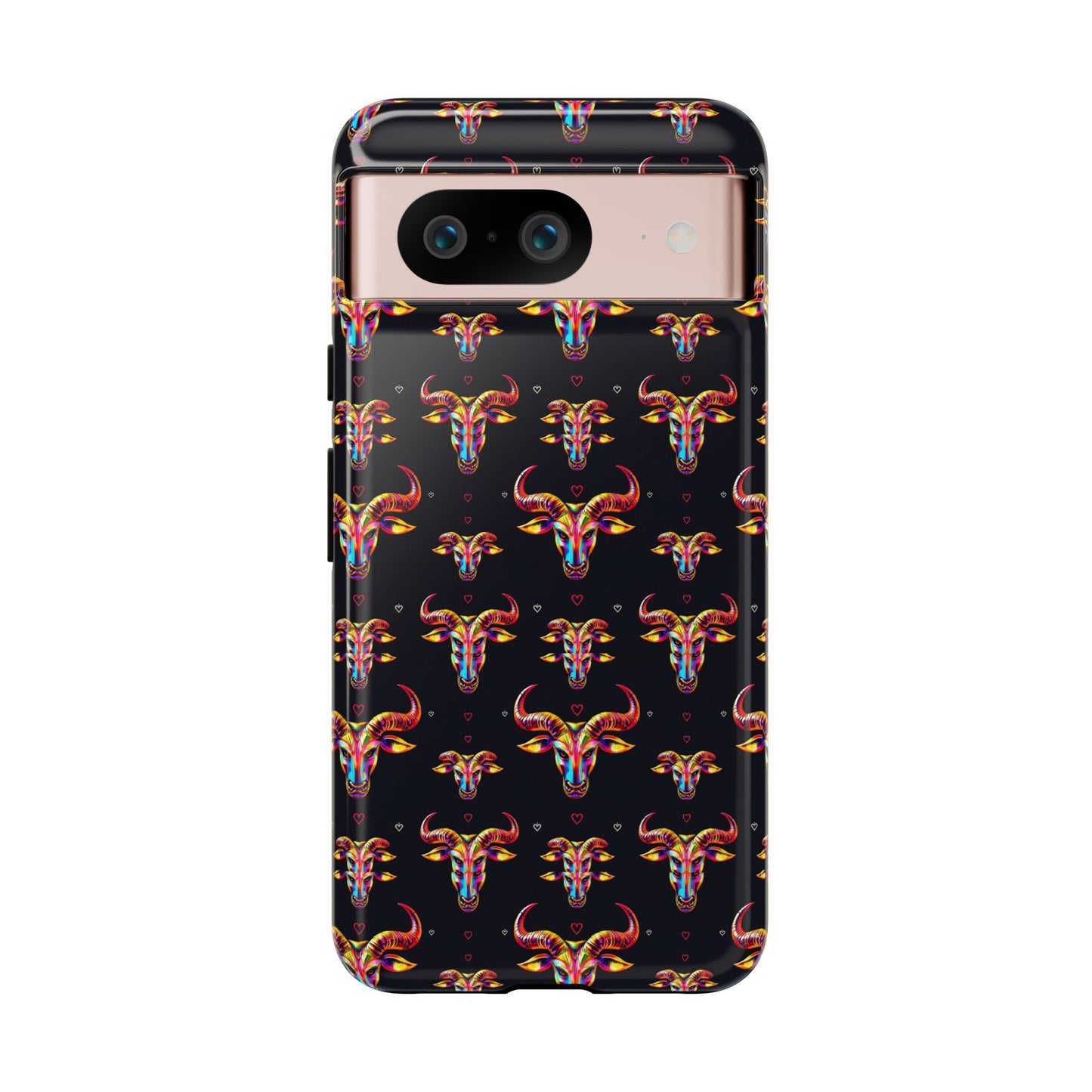 Tough Cases, Taurus, Zodiac, Metal Pattern