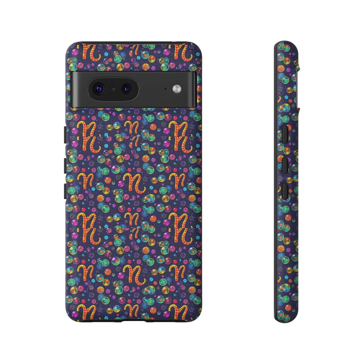 Tough Cases, Aquarius, Zodiac, Bubble Pattern
