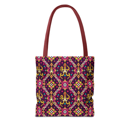 Tote Bag (AOP), Capricorn, Zodiac, Jewel Pattern