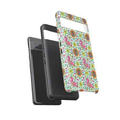 Tough Cases, Aquarius, Zodiac, Flower Pattern