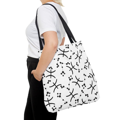 Tote Bag Pisces Zodiac sign AOP