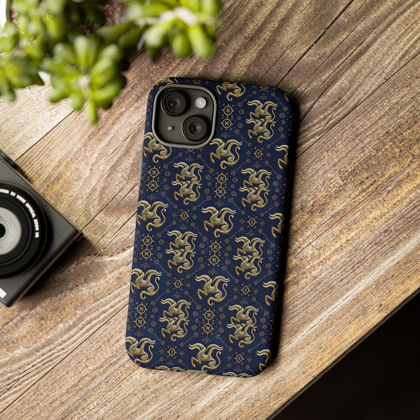 Tough Cases, Aquarius, Zodiac v2, Metal Pattern