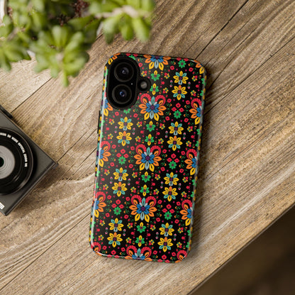 Tough Cases, Aries, Zodiac v2, Flower Pattern