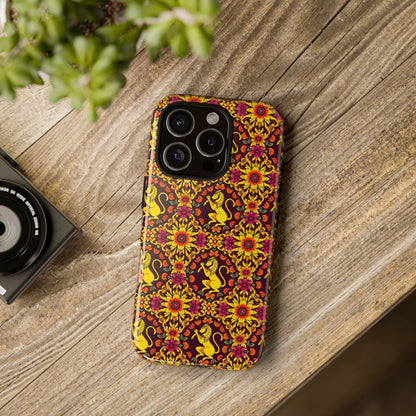 Tough Cases, Virgo, Zodiac v1, Flower Pattern