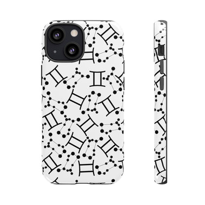 Tough Cases with the Gemini Zodiac sign for iPhone, Samsung Galaxy, and Google Pixel devices