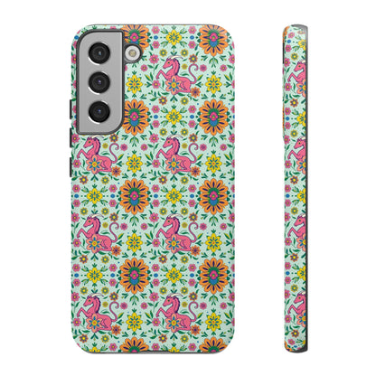 Tough Cases, Aquarius, Zodiac, Flower Pattern
