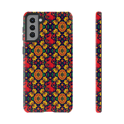 Tough Cases, Virgo, Zodiac v2, Flower Pattern