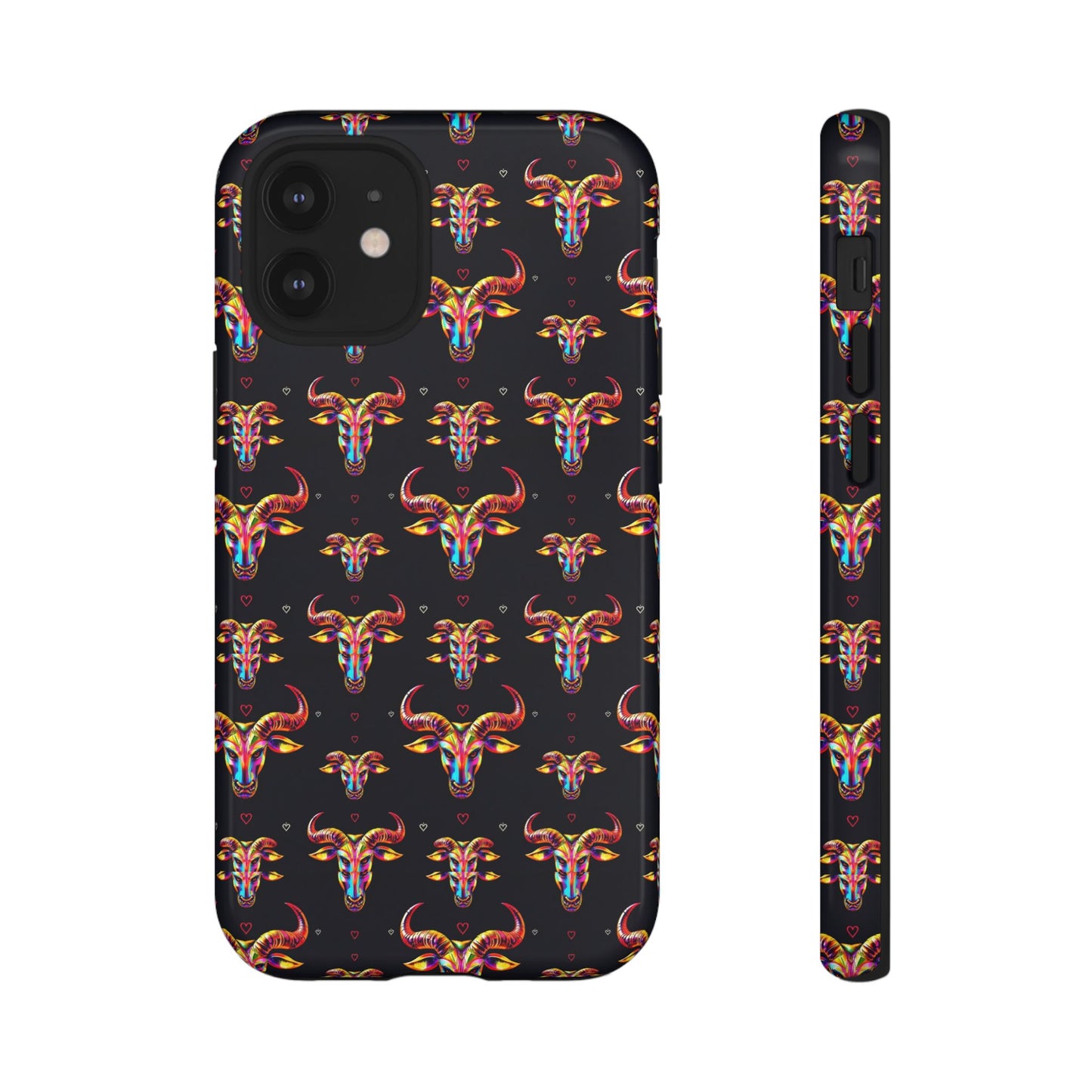 Tough Cases, Taurus, Zodiac, Metal Pattern