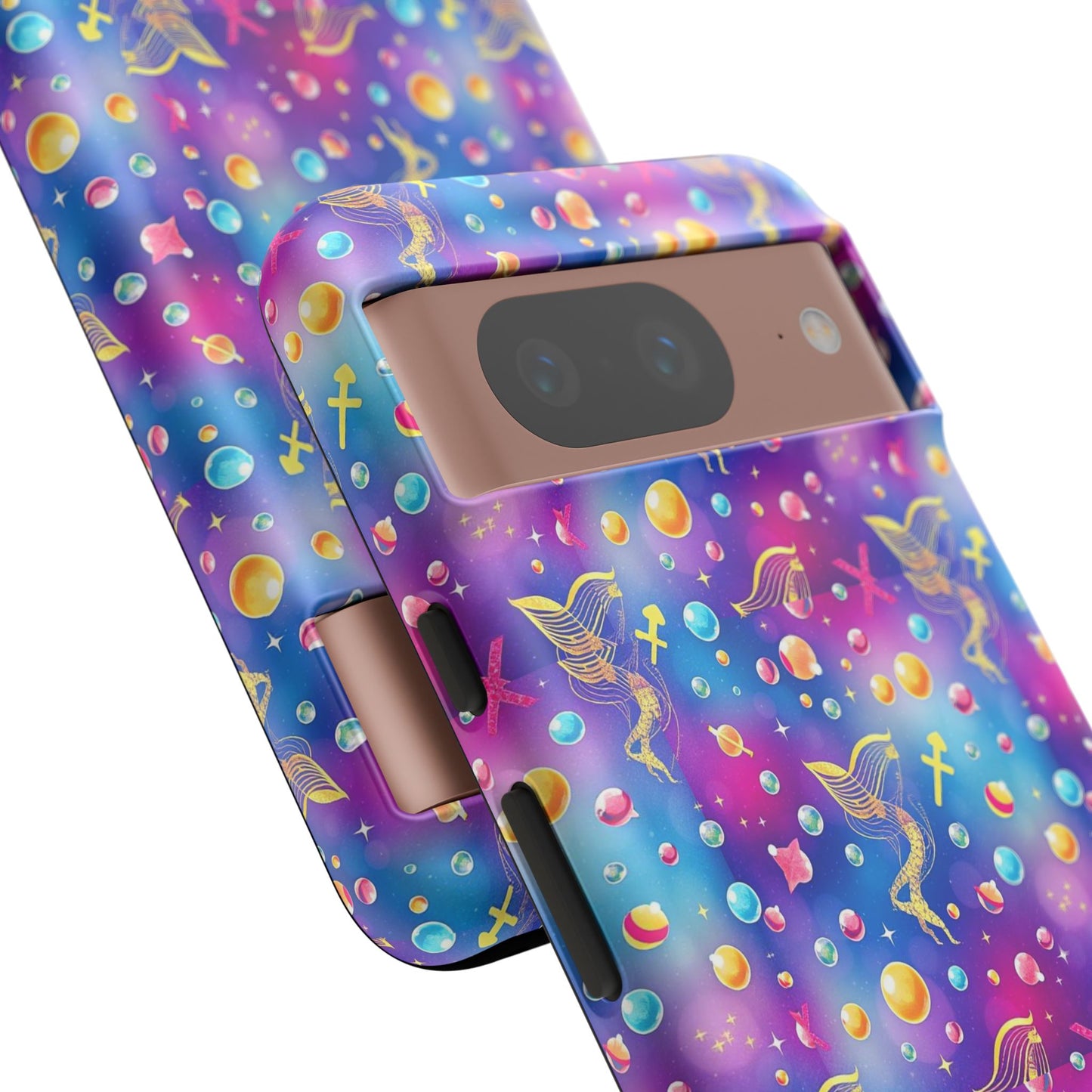 Tough Cases, Sagittarius, Zodiac v3, Bubble Pattern