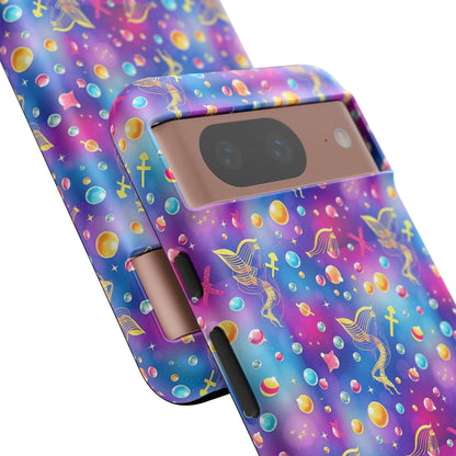 Tough Cases, Sagittarius, Zodiac v3, Bubble Pattern