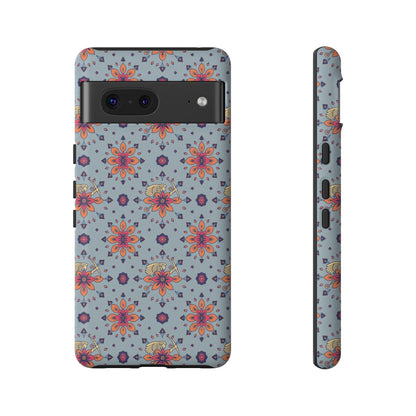 Tough Cases, Sagittarius, Zodiac v3, Flower Pattern
