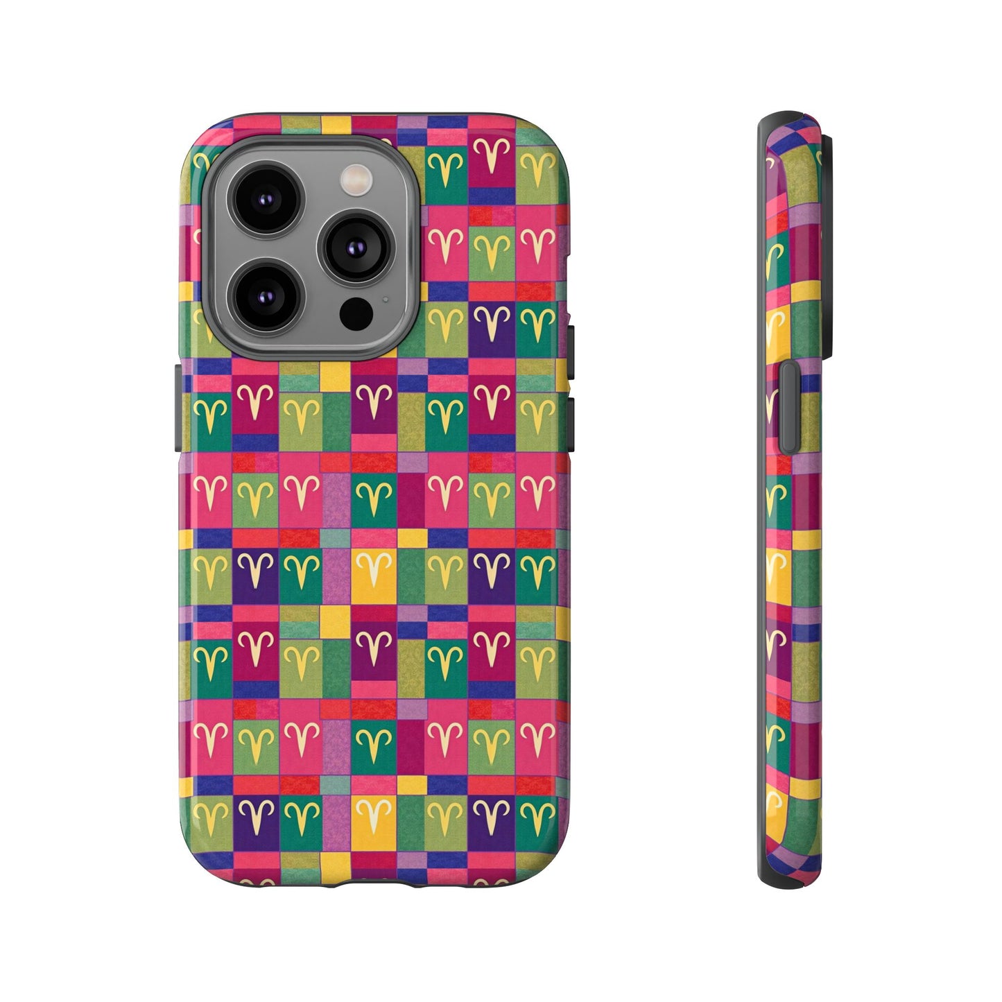 Tough Cases, Aries, Zodiac v1, Shape Pattern