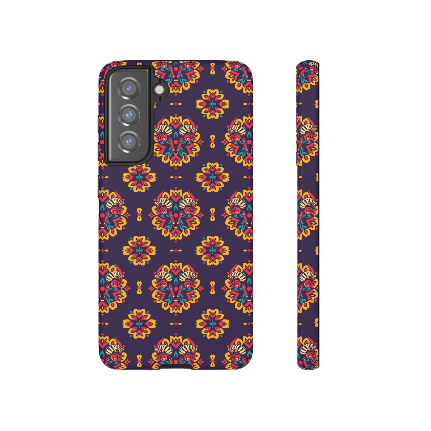 Tough Cases, Taurus, Zodiac, Flower Pattern