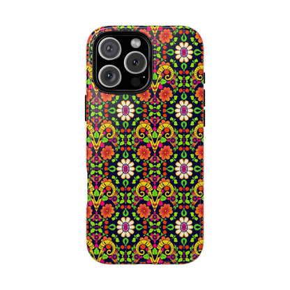 Tough Cases, Aries, Zodiac v4, Flower Pattern