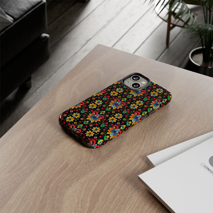 Tough Cases, Aries, Zodiac v2, Flower Pattern