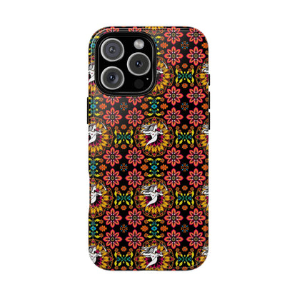 Tough Cases, Sagittarius, Zodiac v2, Flower Pattern