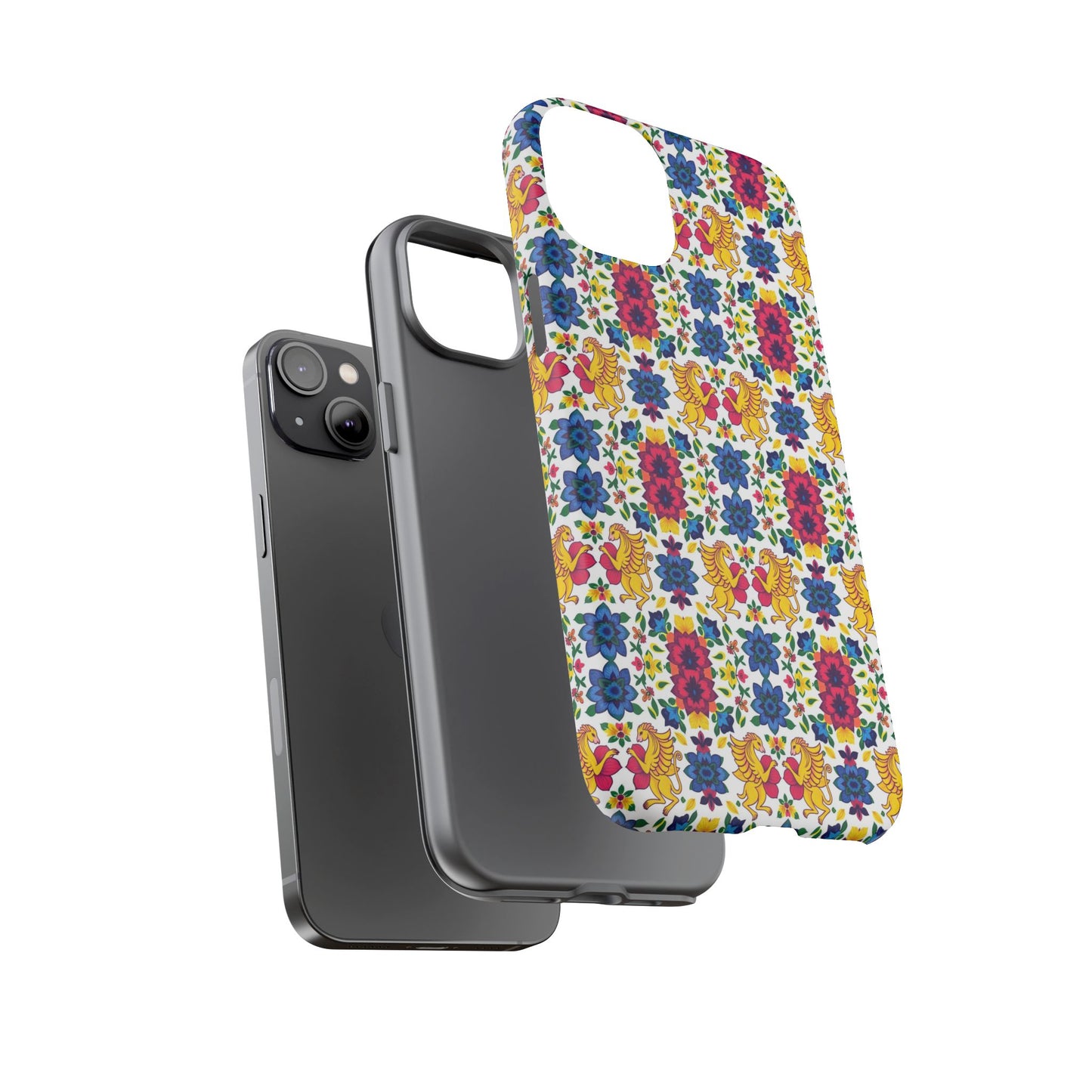 Tough Cases, Gemini, Zodiac, Flower Pattern