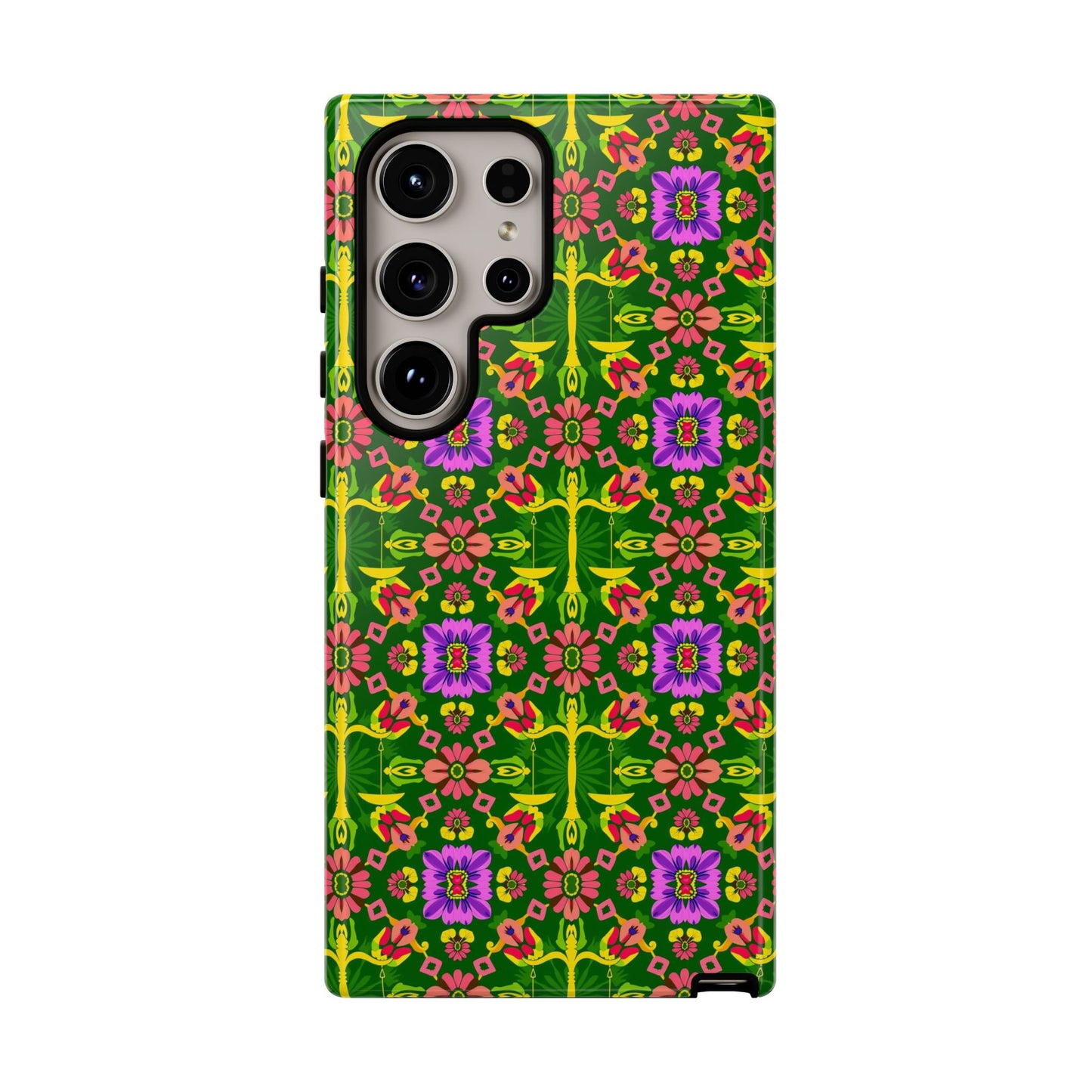 Tough Cases, Libra, Zodiac, Flower Pattern