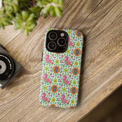 Tough Cases, Aquarius, Zodiac, Flower Pattern